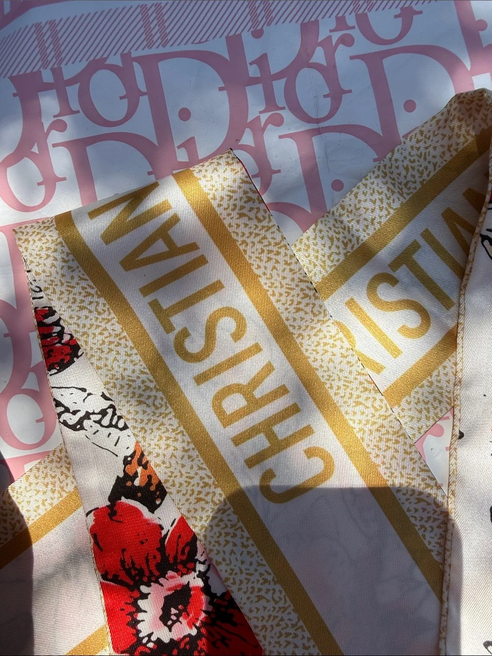 Dior Mitzah Scarf 100% Silk Mew GWP AMAZING